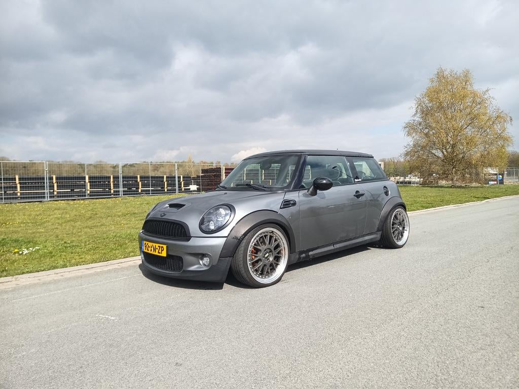 Mini Cooper S 2007 210pk, Auto's, Mini, Zwart, 4 cilinders, 1600 cc, Leder