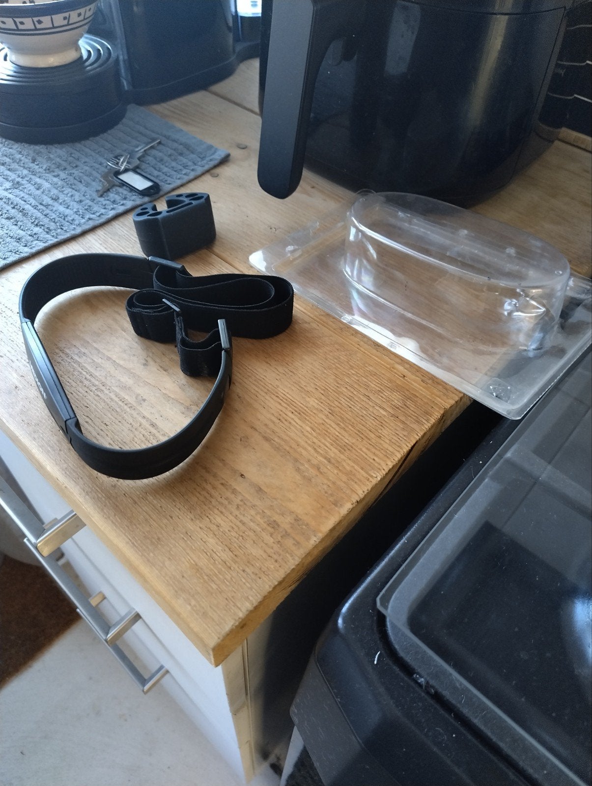 Universele Borstband nieuw hartslag + horloge-houder, Sport en Fitness, Ophalen of Verzenden, Nieuw, Overige merken, Met borstriem