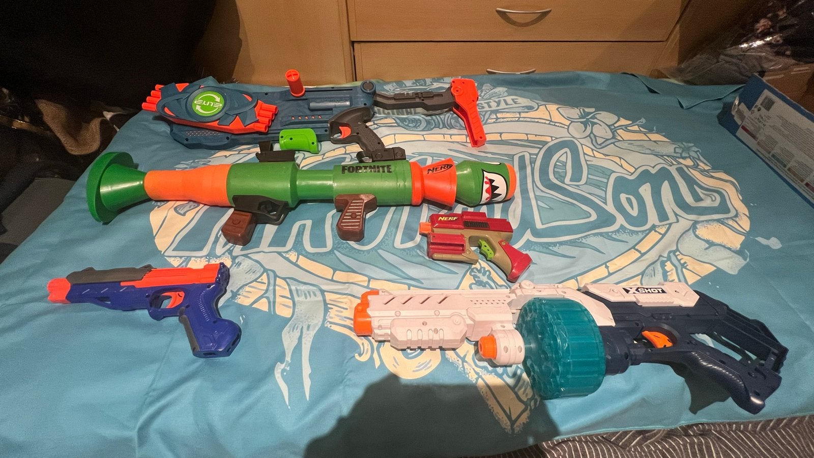 Nerf en X-Shot Blasters Collectie - Diverse Modellen, Ophalen, Gebruikt, Jongen of Meisje