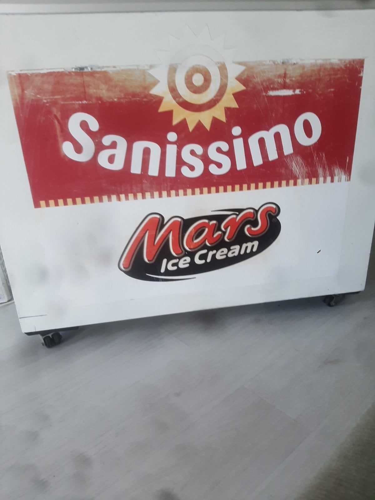 Sanissimo Mars Ice Cream vriezer, Witgoed en Apparatuur, Gebruikt, Ophalen of Verzenden, Minder dan 75 liter, Met vriesvak