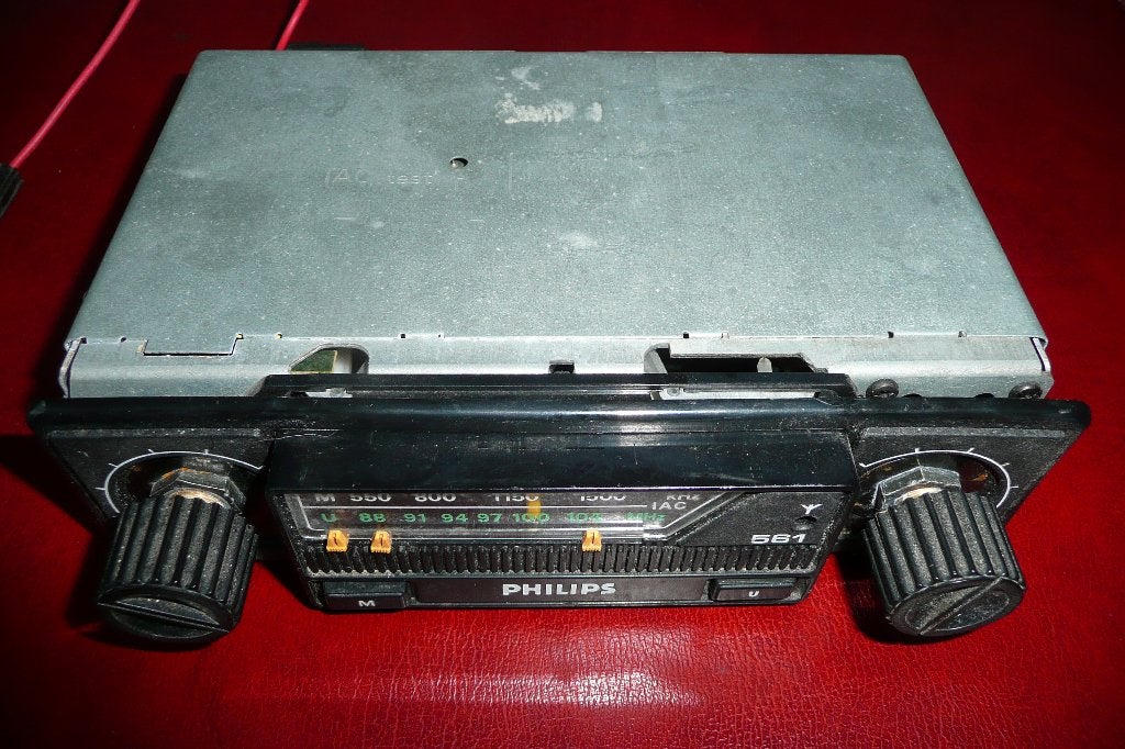 philips 561 autoradio 1978., Auto diversen, Ophalen of Verzenden, Gebruikt