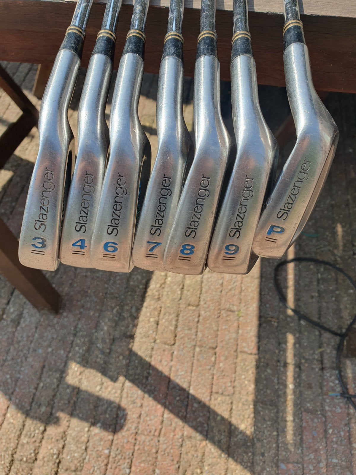 Slazenger Golf IJzerset (3-P) - Gebruikt, Ophalen of Verzenden, Gebruikt, Set, Overige merken