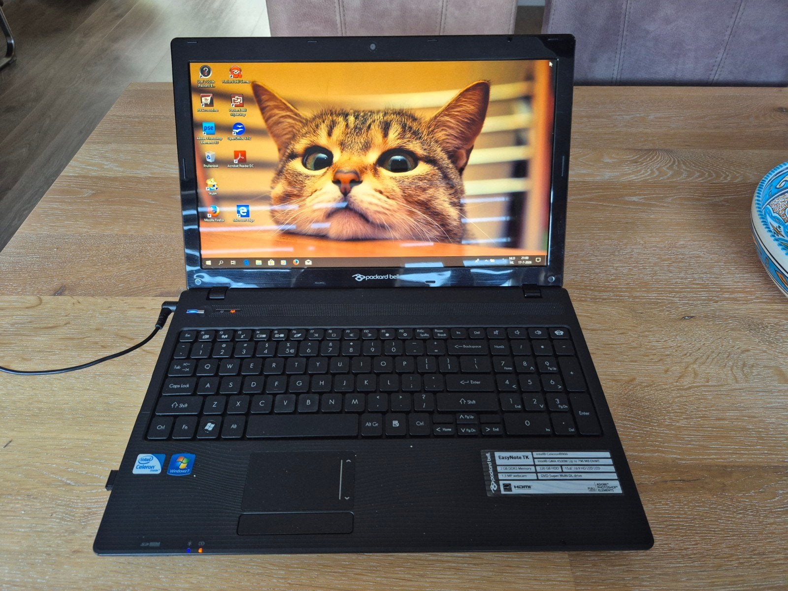Packard Bell Easy Note TK laptop, Ophalen, 15 inch, Onbekend