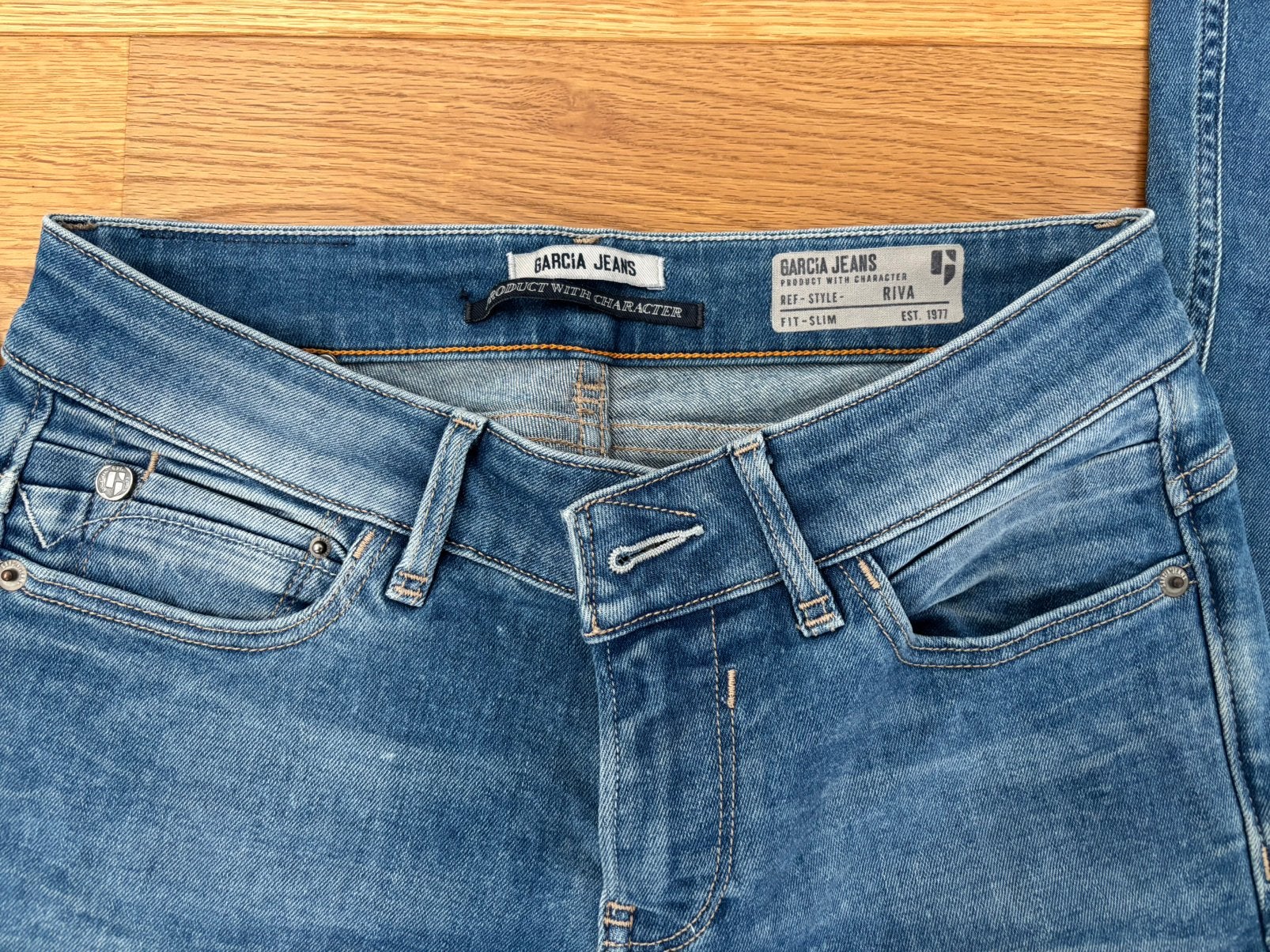 Garcia jeans maat 28, Ophalen of Verzenden, Zo goed als nieuw, Blauw, W28 - W29 (confectie 36)
