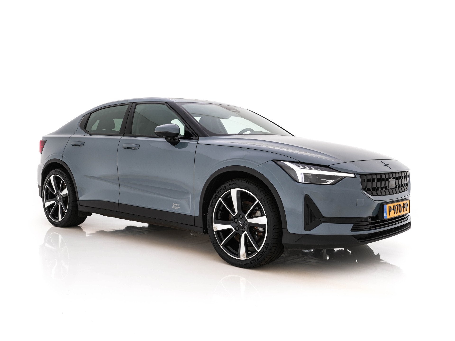 Polestar 2 Long Range Dual Motor 78 kWh [3-Fase-11kW] {SoH-8, Auto's, Polestar 2, Gebruikt, Zwart, 24 min