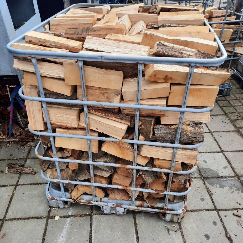 EIKEN kachel haardhout 130 eur m3, Tuin en Terras, Haardhout, Minder dan 3 m³, Ophalen of Verzenden