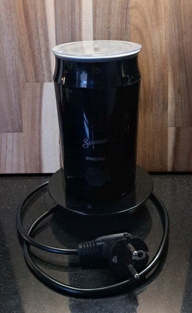 Philips Senseo Melkopschuimer Zwart Warm Koud, Ophalen of Verzenden, Gebruikt, Elektrische melkopschuimer
