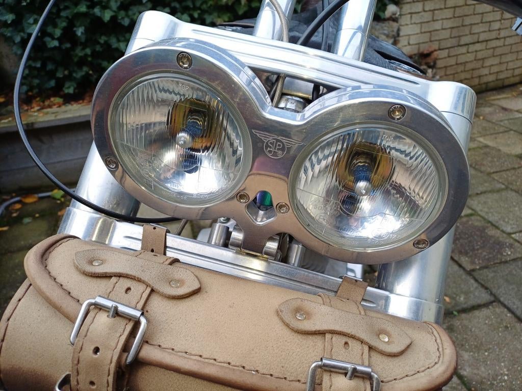 SJP DUBBEL KOPLAMP HD of ander bouwproject., Motoren, Ophalen of Verzenden