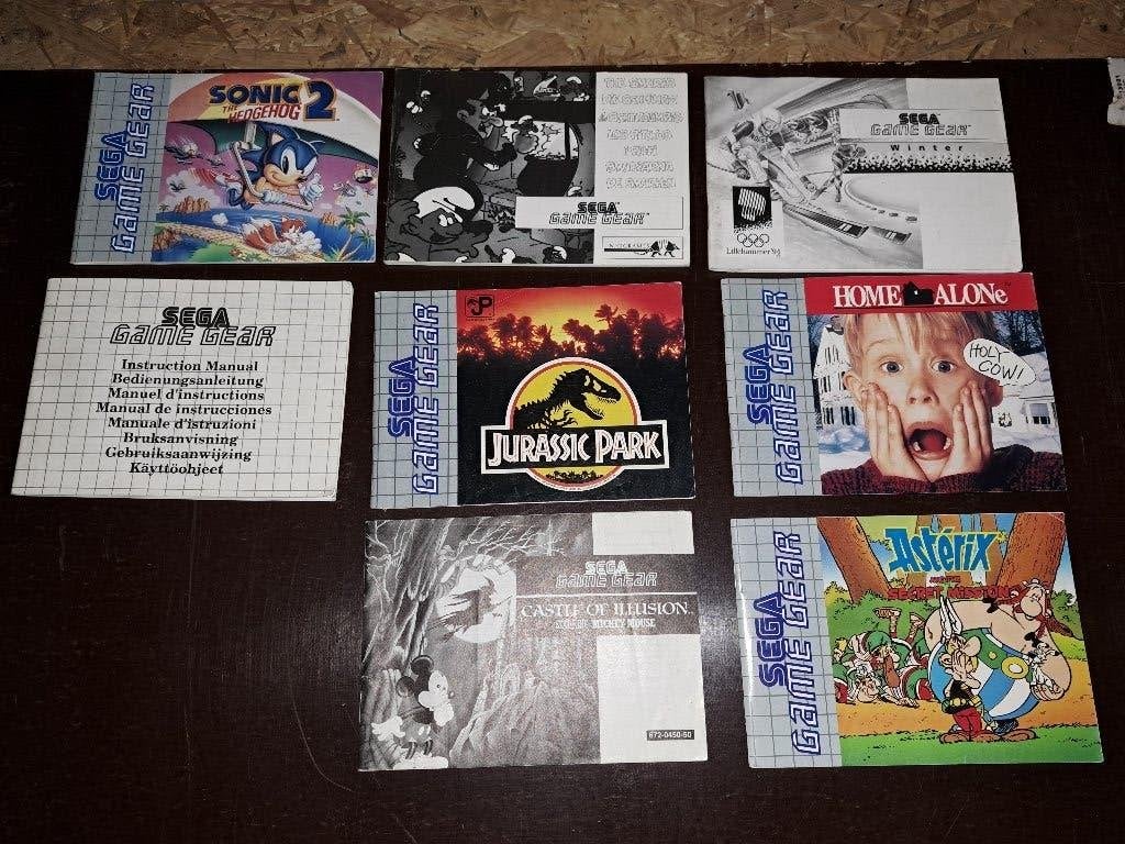 Sega Game Gear handleidingen, Avontuur en Actie, Game Gear, 1 speler, Ophalen of Verzenden