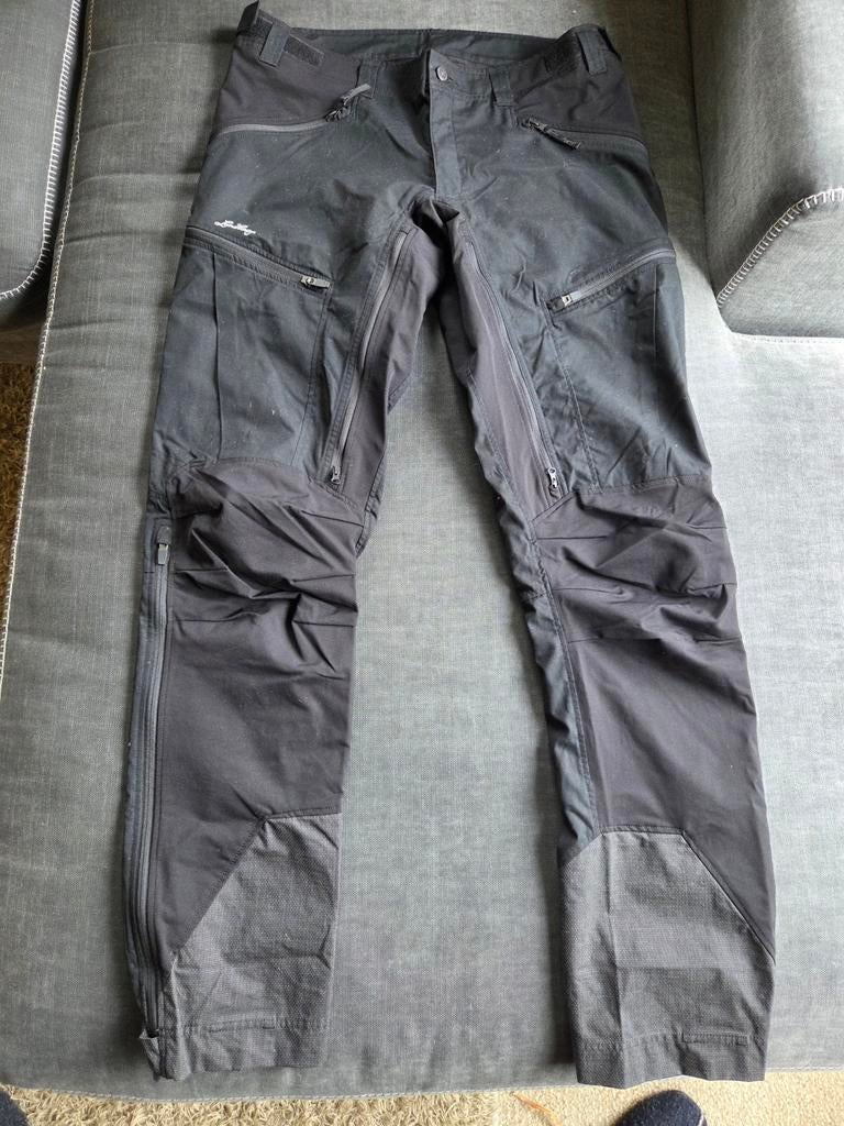 Lundhags Makke Trekkingbroek, Maat 52/54 (L), Zwart, Lundhags, Ophalen of Verzenden