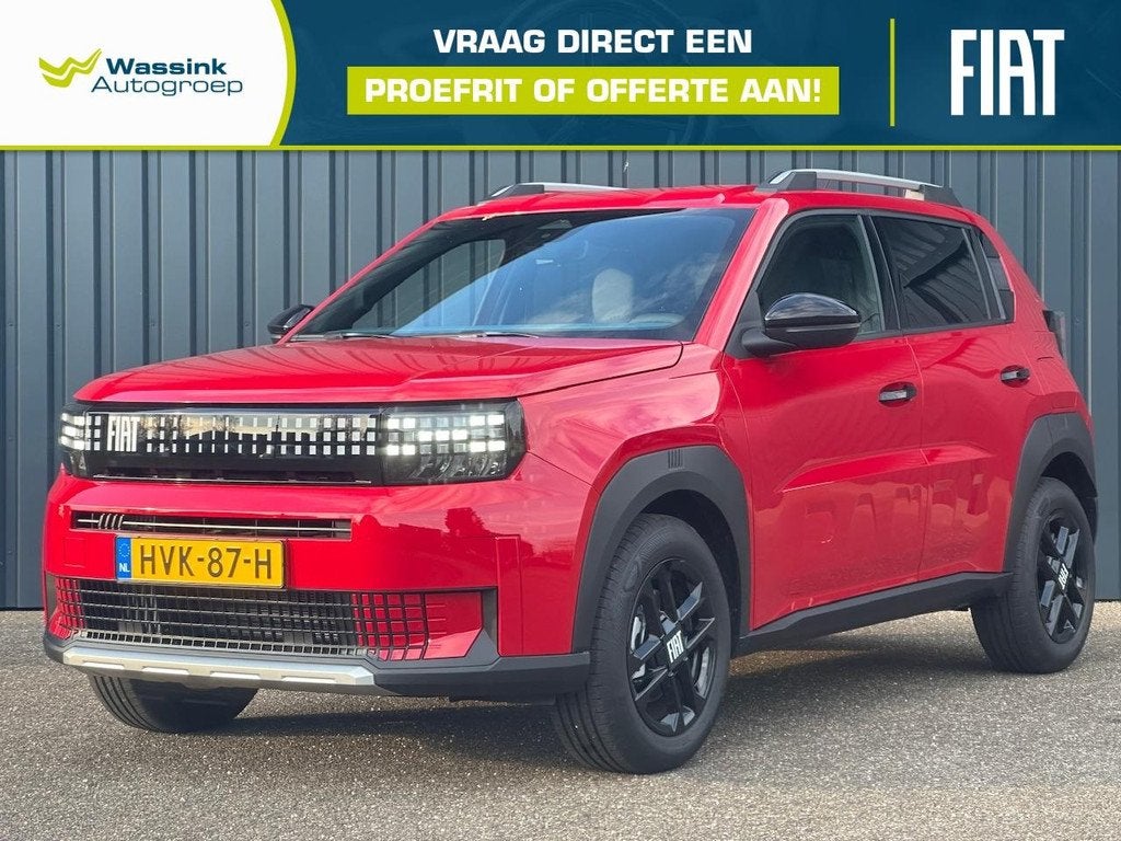 Fiat Grande Panda 1.2 Hybrid 100pk AUTOMAAT Icon | Style Pac, Auto's, Fiat, Bedrijf, Te koop, Panda, Elektrische buitenspiegels