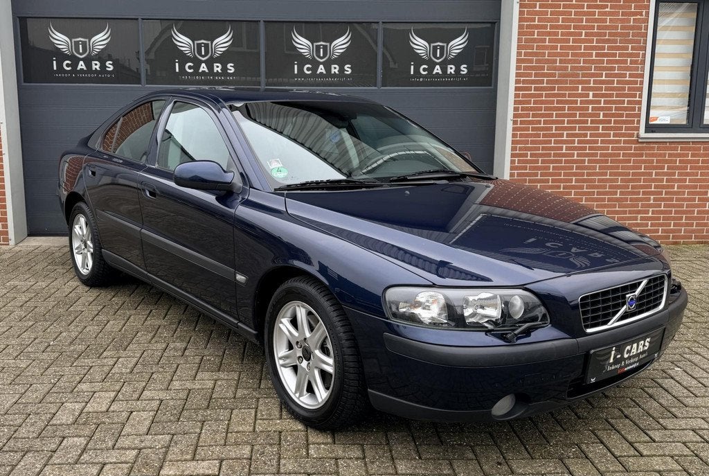 Volvo S60 2.4 1e eigenaar Dealer onderhouden, Auto's, Volvo, Gebruikt, Huisgarantie, Met garantie (alle), Blauw