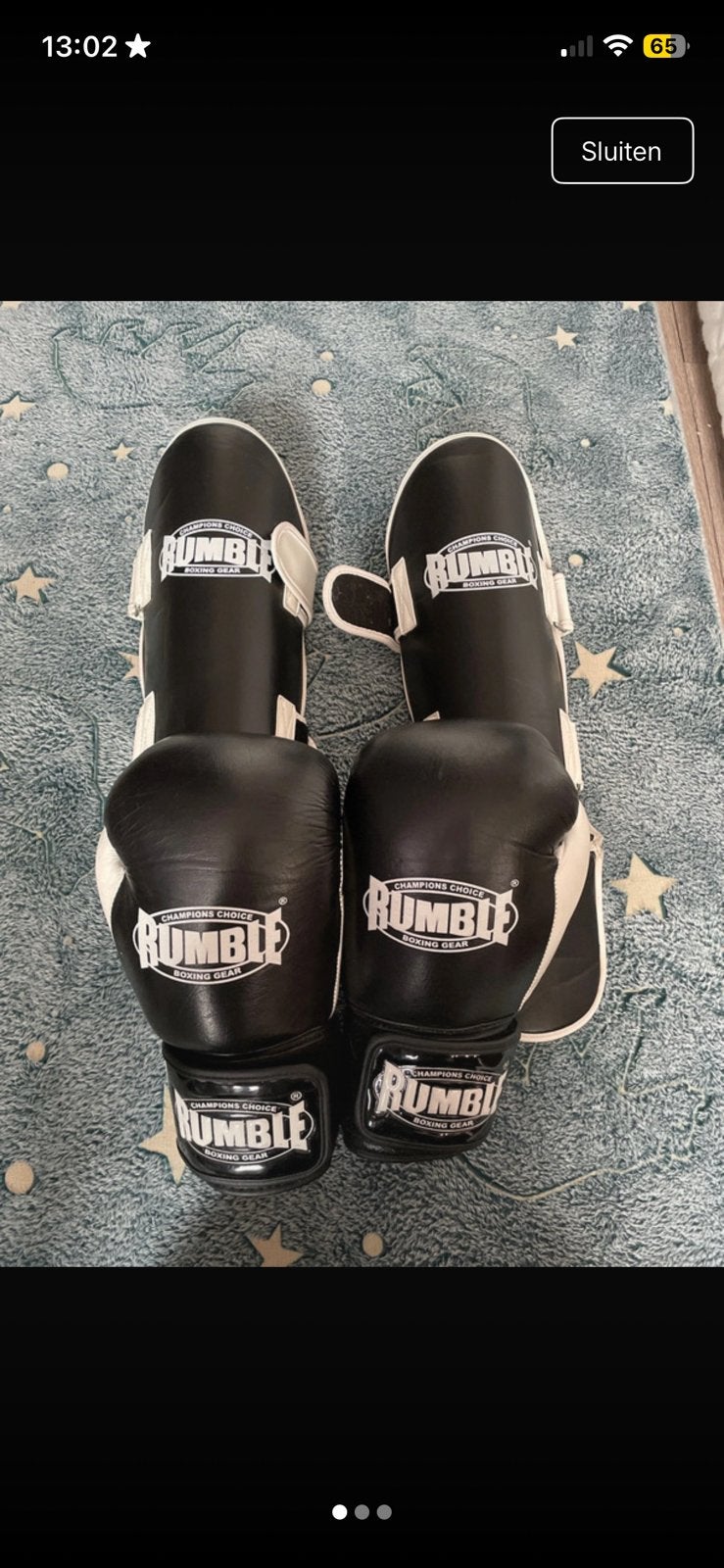 Kickboks spullen, Ophalen of Verzenden, Zo goed als nieuw, Bokshandschoenen