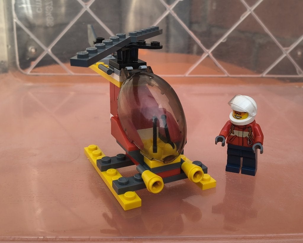 Lego 30019 Brandweer Helicopter, City, Lego, Compleet, Ophalen of Verzenden