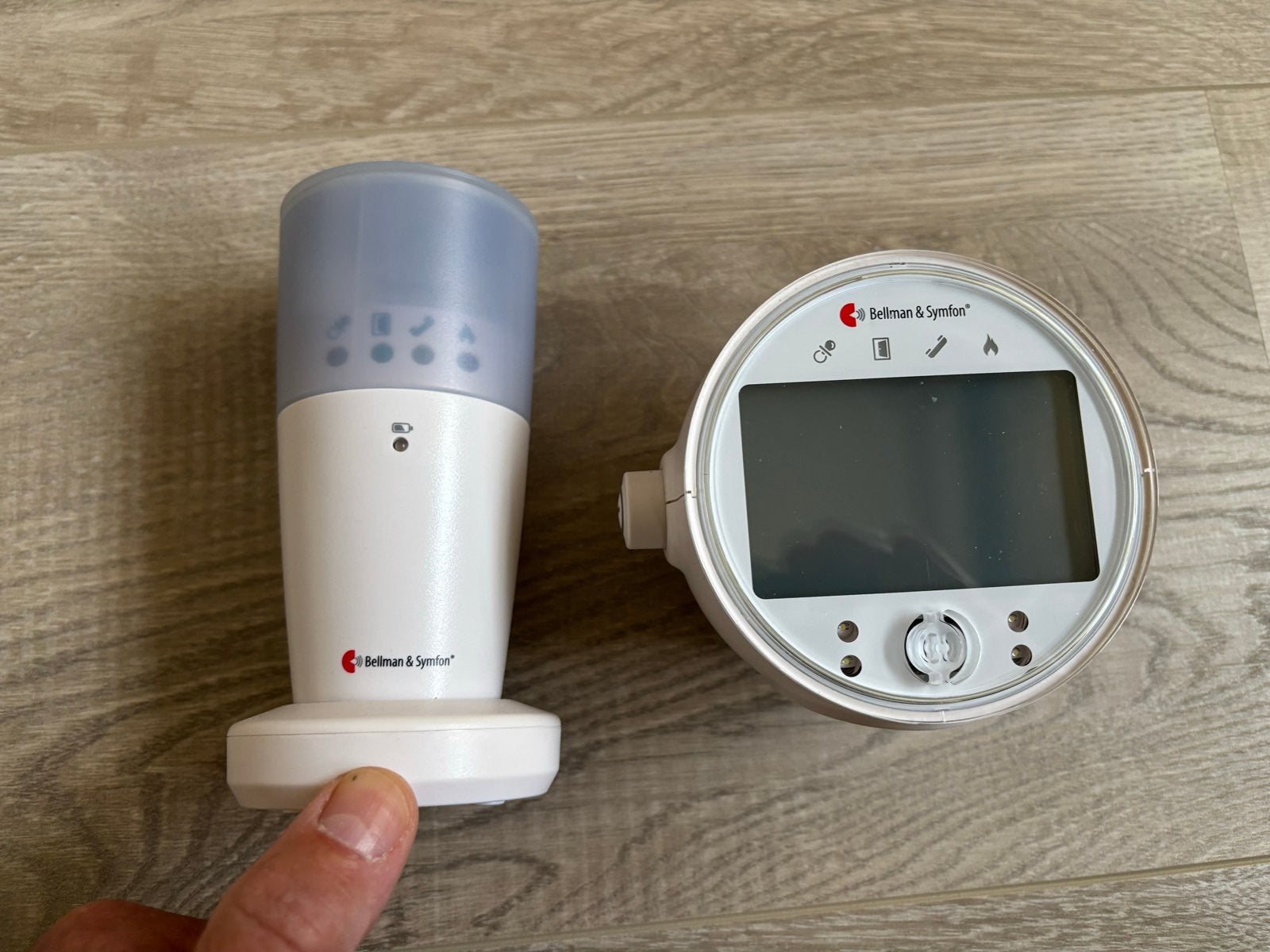 Bellman & Symfon Visit: Flitsontvanger & Wekker, Doe-het-zelf en Verbouw, Ophalen, Zo goed als nieuw