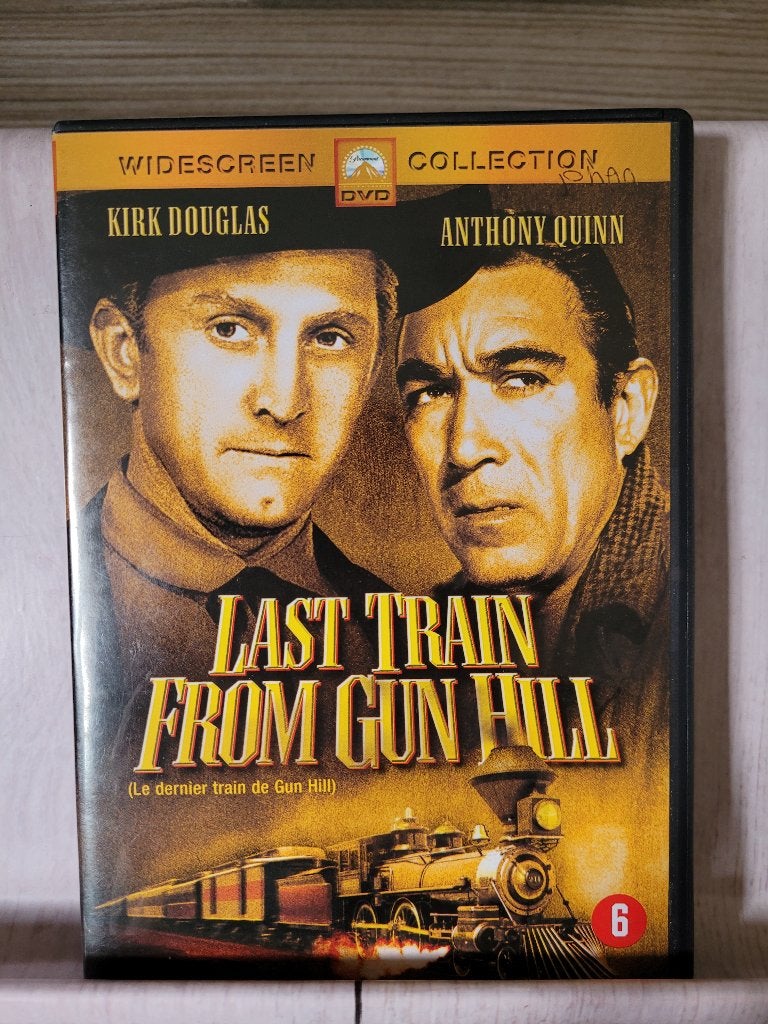 Last Train from Gun Hill (1959) K. Douglas / A. Quinn – Dvd, Engels, Nederlands, Ophalen of Verzenden, Zo goed als nieuw