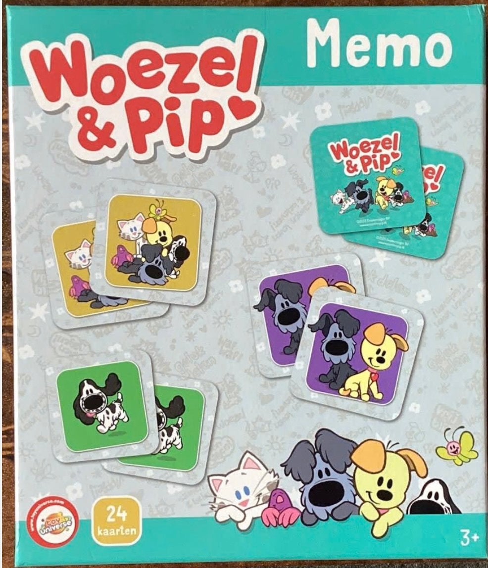 Woezel en Pip memory, Ophalen of Verzenden, 10 tot 50 stukjes, Zo goed als nieuw