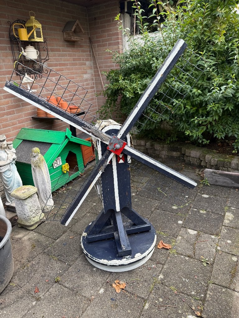 Grote houten tuinmolen - opknapper, Ophalen, Gebruikt, Hout, Overige typen