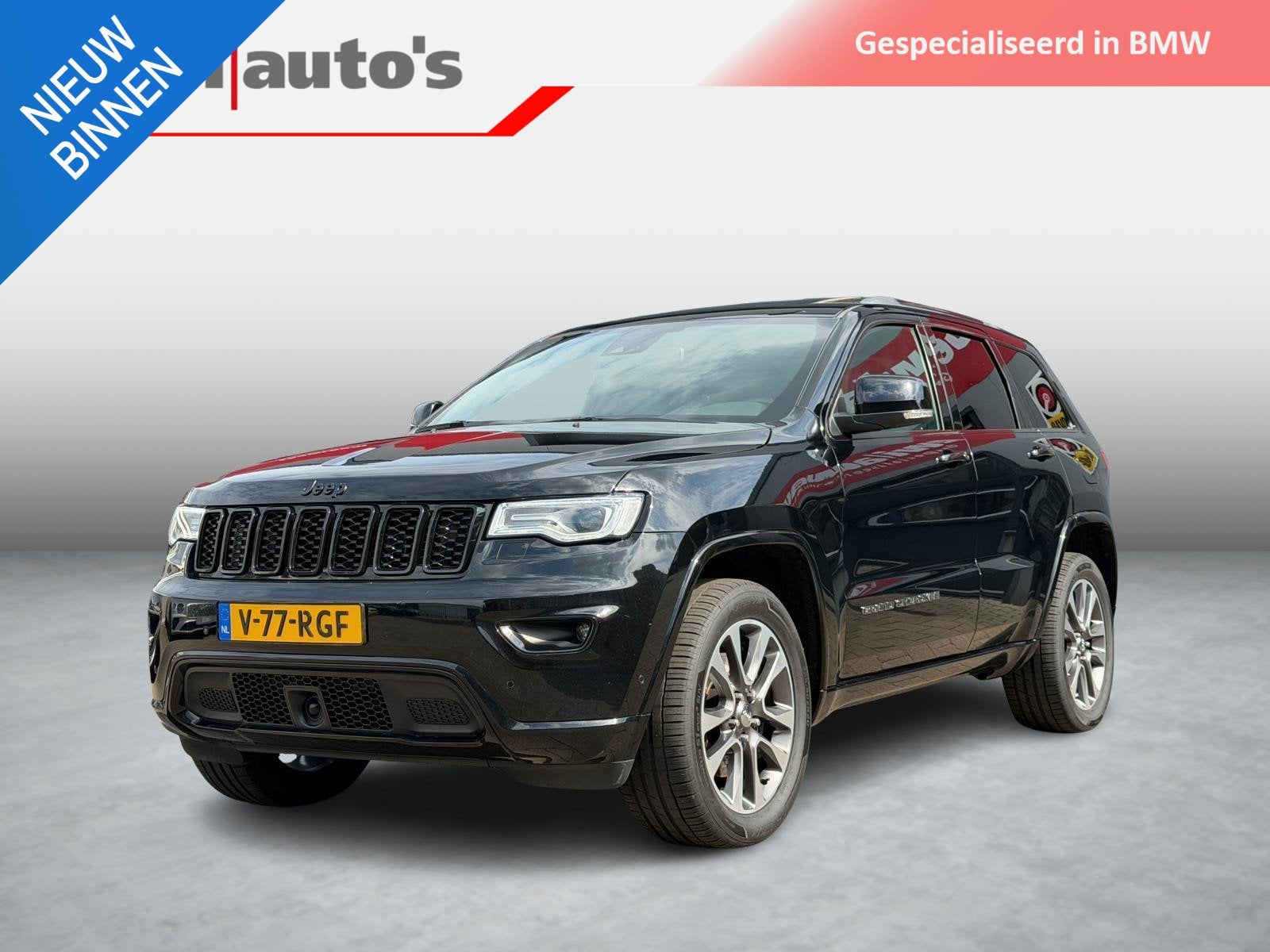Jeep Grand Cherokee 3.0 CRD Overland, Auto's, Automaat, Dealer onderhouden, Gebruikt, Bedrijf