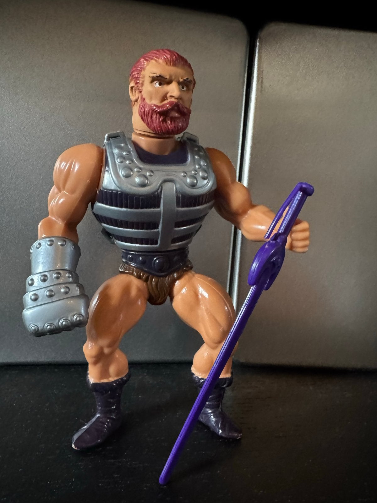 Vintage Masters of the Universe Fisto Actiefiguur, Ophalen of Verzenden, Gebruikt