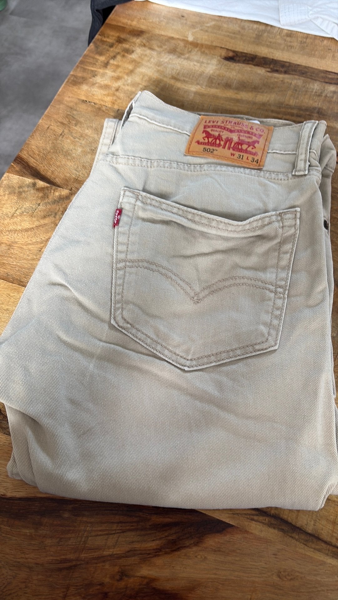 Levis 502 maat 31 34, Ophalen of Verzenden, Gedragen