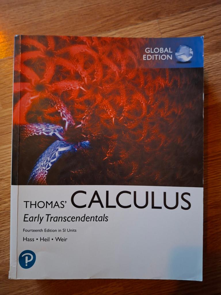 Thomas' Calculus boek, Boeken, Ophalen