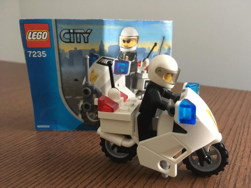 Lego City 7235 motoragent politie (leeftijd 5-12 jaar), Compleet, City, Lego, Ophalen of Verzenden