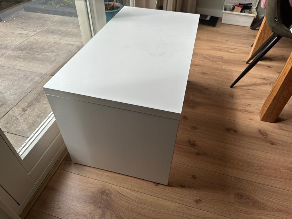 IKEA STUVA bureau/tafel - wit, gebruikt, Ophalen, Gebruikt, IKEA, Kinderbureau