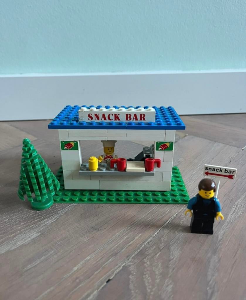 Lego 675 snackbar vintage snack bar town city legoland, Kinderen en Baby's, Speelgoed | Duplo en Lego, Ophalen of Verzenden, Gebruikt