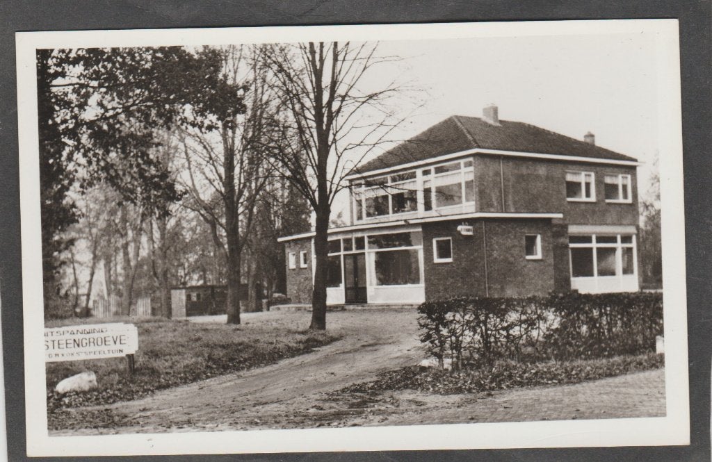 winterswijk  cafe restaurant de steengroeve, Verzenden, 1960 tot 1980, Ongelopen, Gelderland