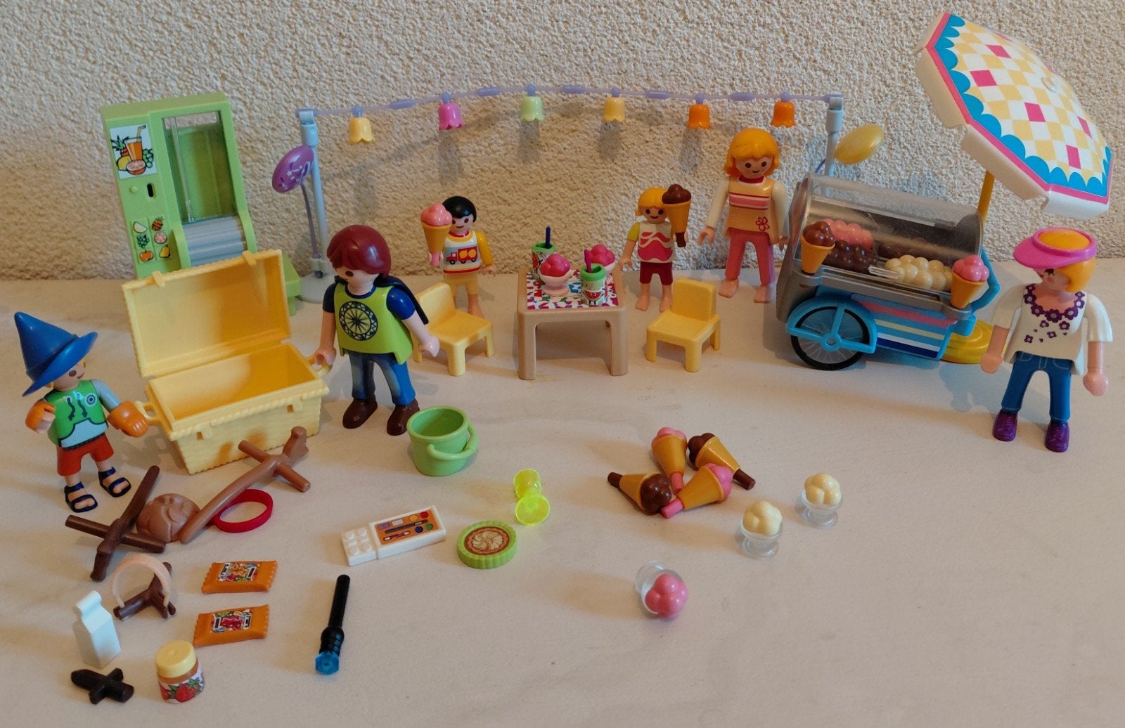 Leuke Playmobil Speelset. ⛱️, Ophalen of Verzenden, Gebruikt, Losse onderdelen, Figuren
