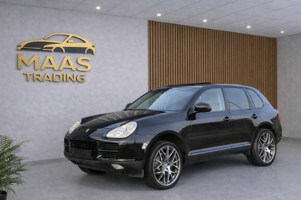 Porsche Cayenne S 4.5 V8 Distributieketting Rammelt!, Auto's, Automaat, Cayenne, Leder, Bedrijf