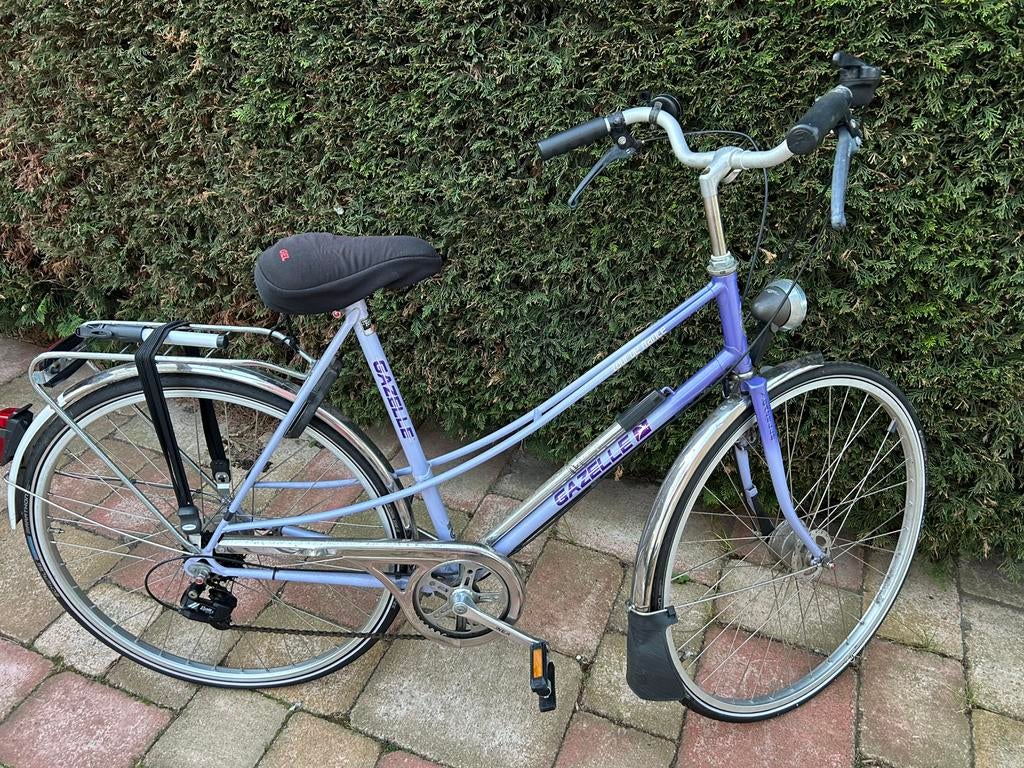 Gazelle tour de france -lila, Ophalen, Zo goed als nieuw, Minder dan 10 versnellingen, Gazelle