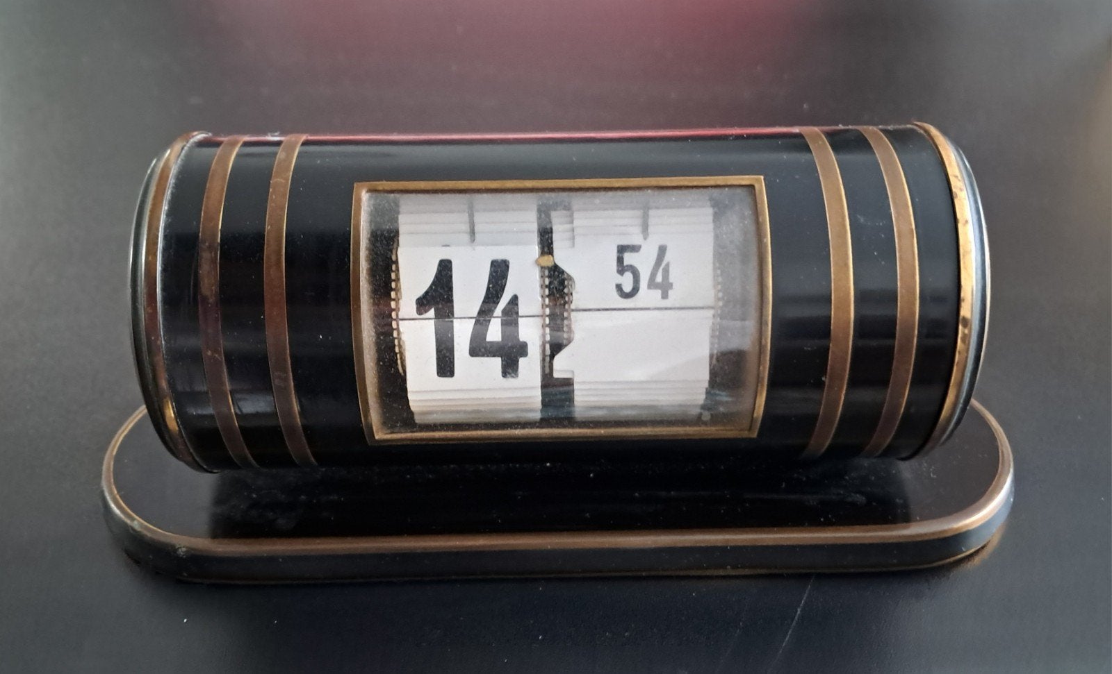 Vintage Köhler flipklok - Zeldzaam en stijlvol, Ophalen of Verzenden