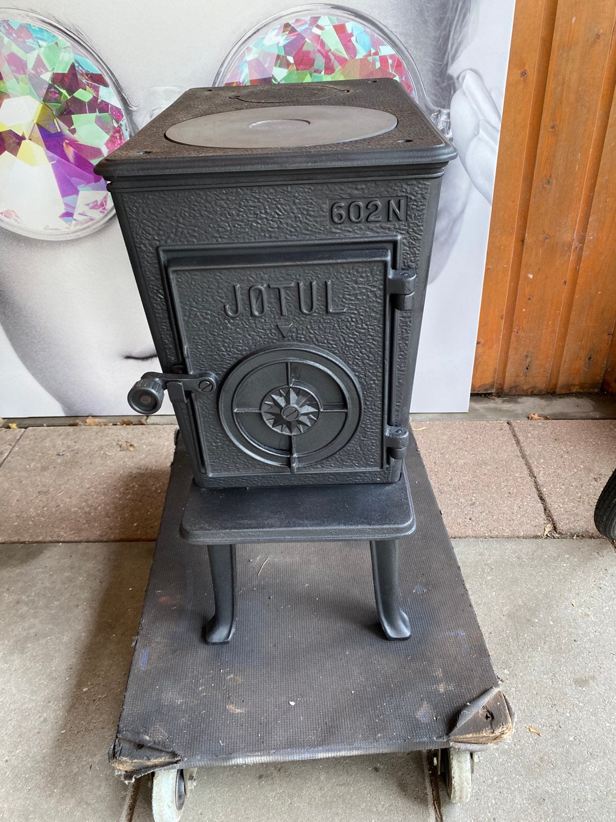 Jotul 602 n houtkachel, Ophalen, Zo goed als nieuw, Hout, Houtkachel
