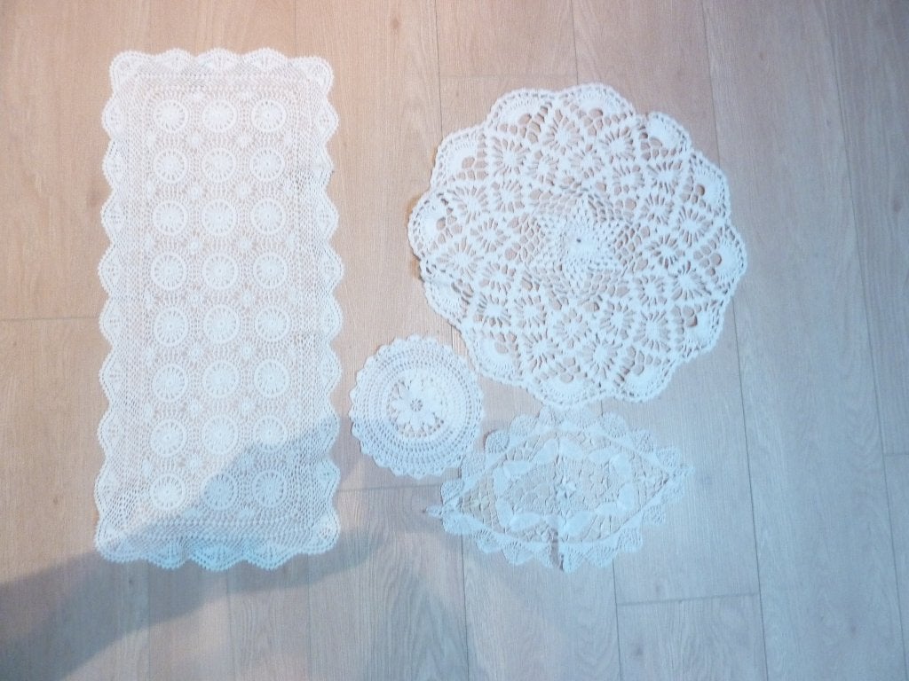 Gehaakte kleedjes, Antiek en Kunst, Ophalen of Verzenden