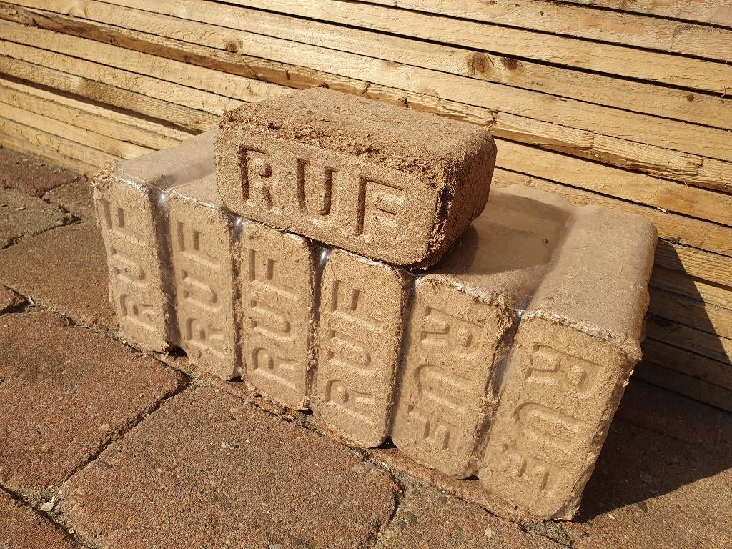 RUF briketten - Mix Eik/Beuk, Minder dan 3 m³, Ophalen, Eikenhout, Blokken