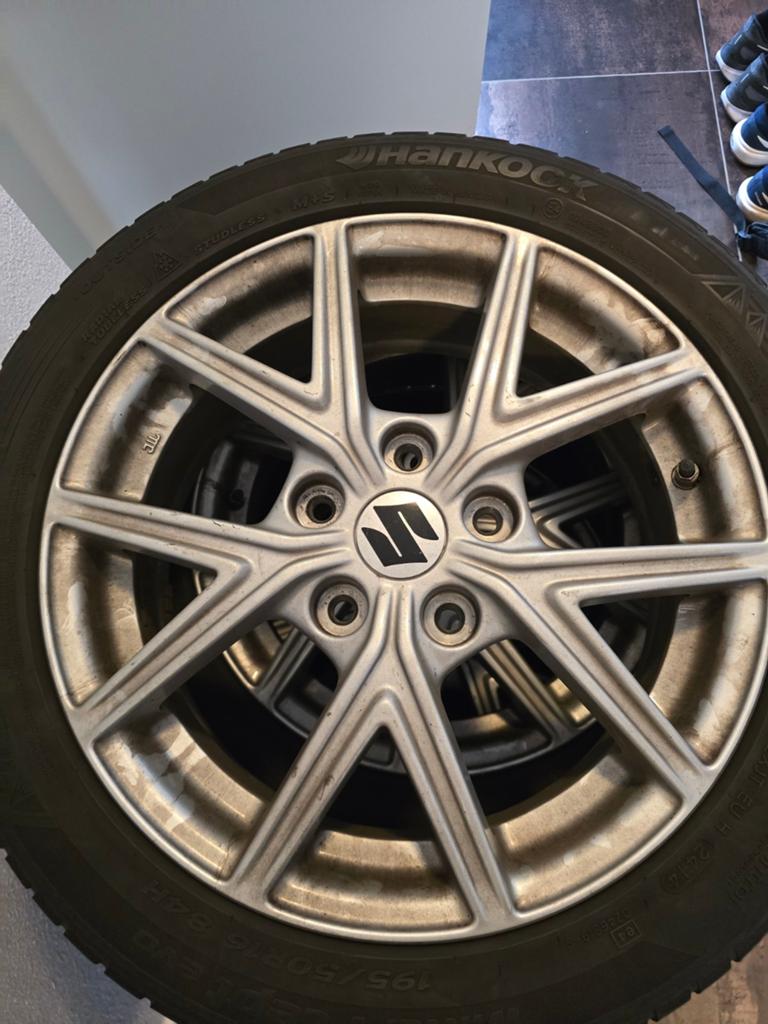 Swift sport 2011-2017 16'' hankook winterbanden met velgen, Ophalen