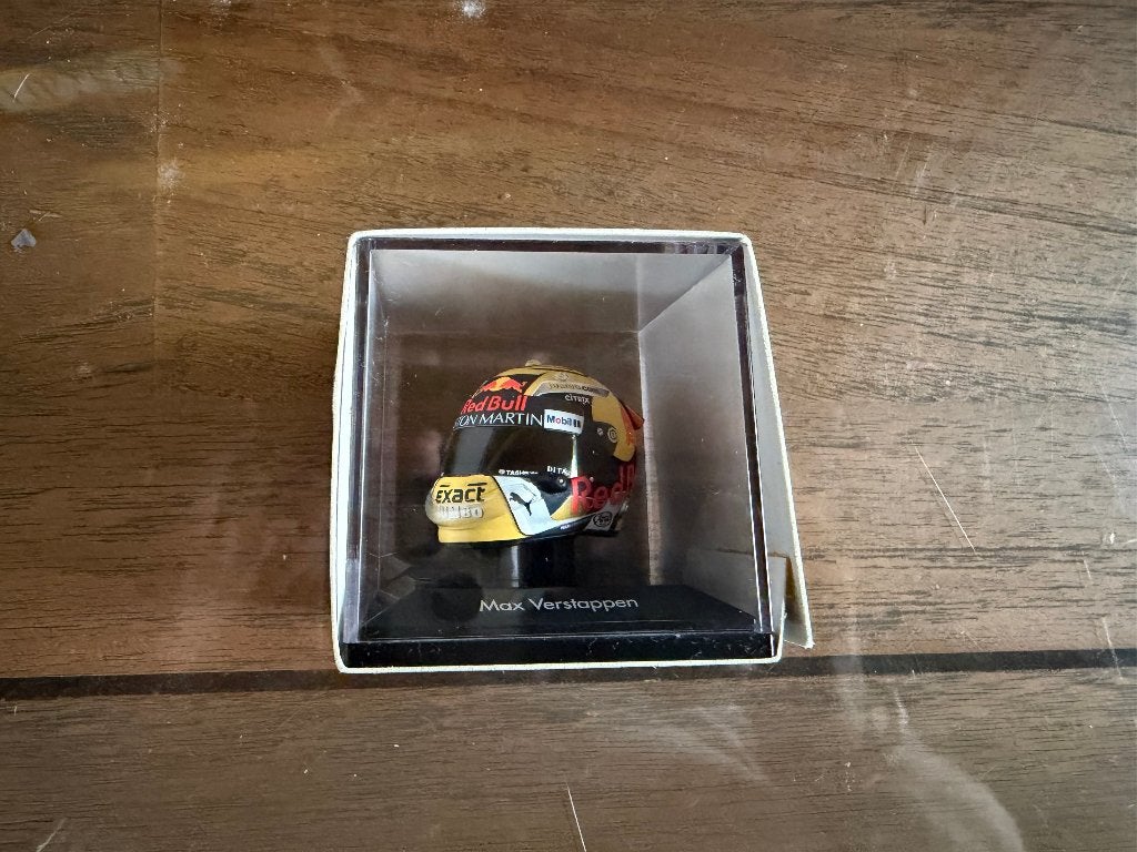 Max Verstappen 1:8 Helm GP Oostenrijk 2018 Spark, Verzamelen, Automerken, Motoren en Formule 1, Ophalen of Verzenden, Zo goed als nieuw