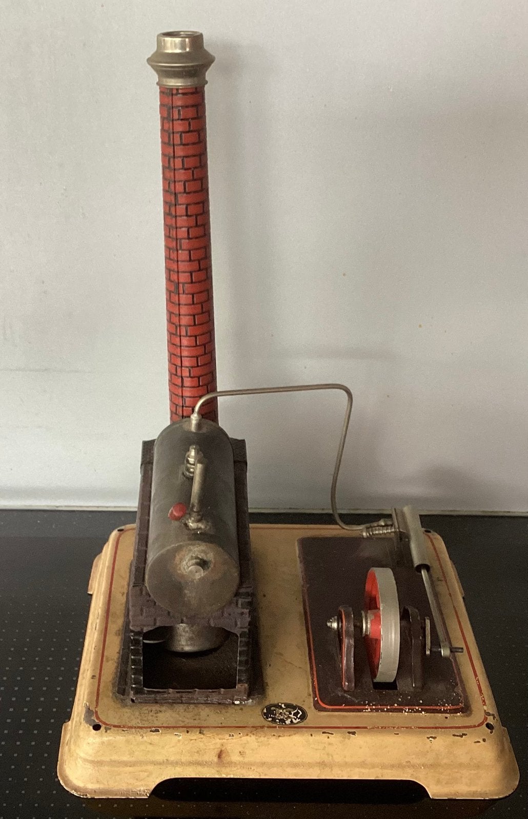 Antieke vooroorlogse Stoommachine Doll & Cie 1920-1930, Ophalen