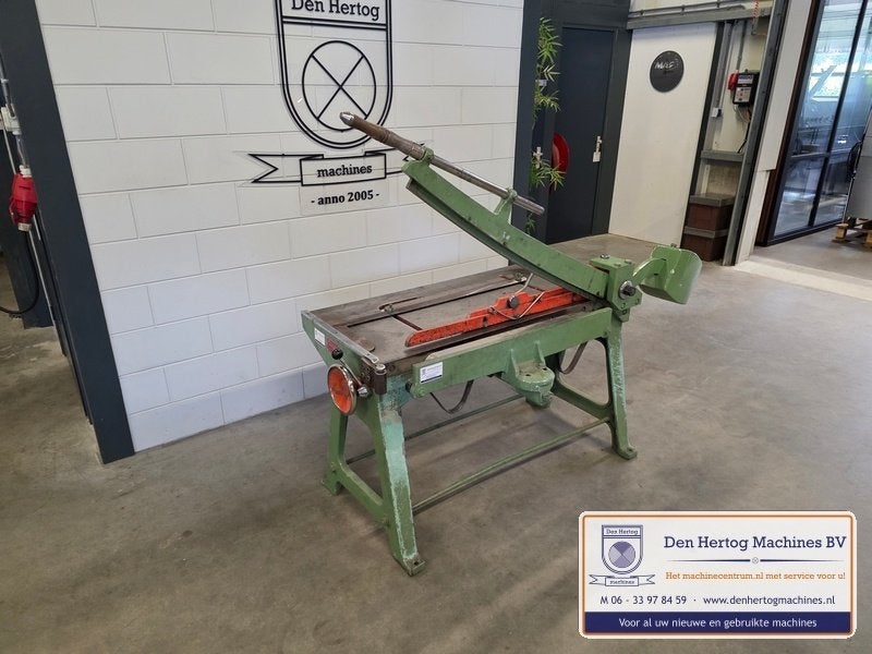 Slagschaar Durmazlar KGM 1020x1,6mm slagschaar doorloper, Ophalen, Gebruikt