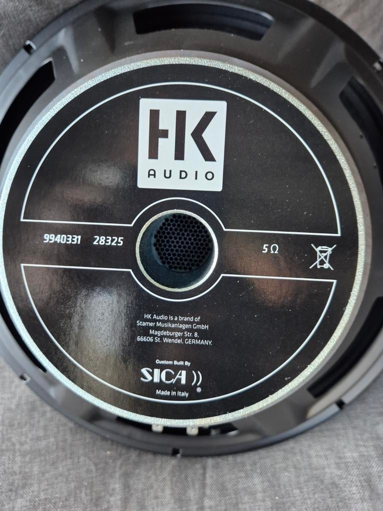 Sica Speaker - HK Audio Custom Built, Ophalen of Verzenden, 120 watt of meer, Overige typen, Overige merken