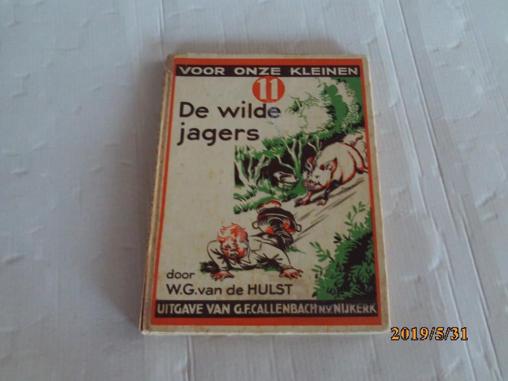 de wilde jagers - w.g. van de hulst, Ophalen of Verzenden, Gelezen, Fictie algemeen