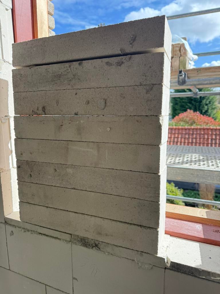 Kalkzandsteen kimblokken, Doe-het-zelf en Verbouw, Ophalen, Nieuw, Kalkzandstenen