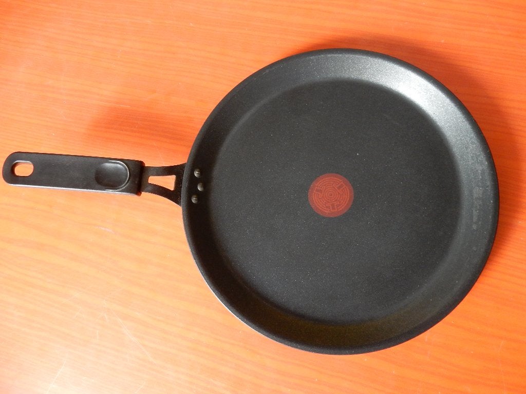 Platte pan voor pannekoeken Tefal 27 cm. Nieuw., Ophalen of Verzenden, Nieuw, Koekenpan