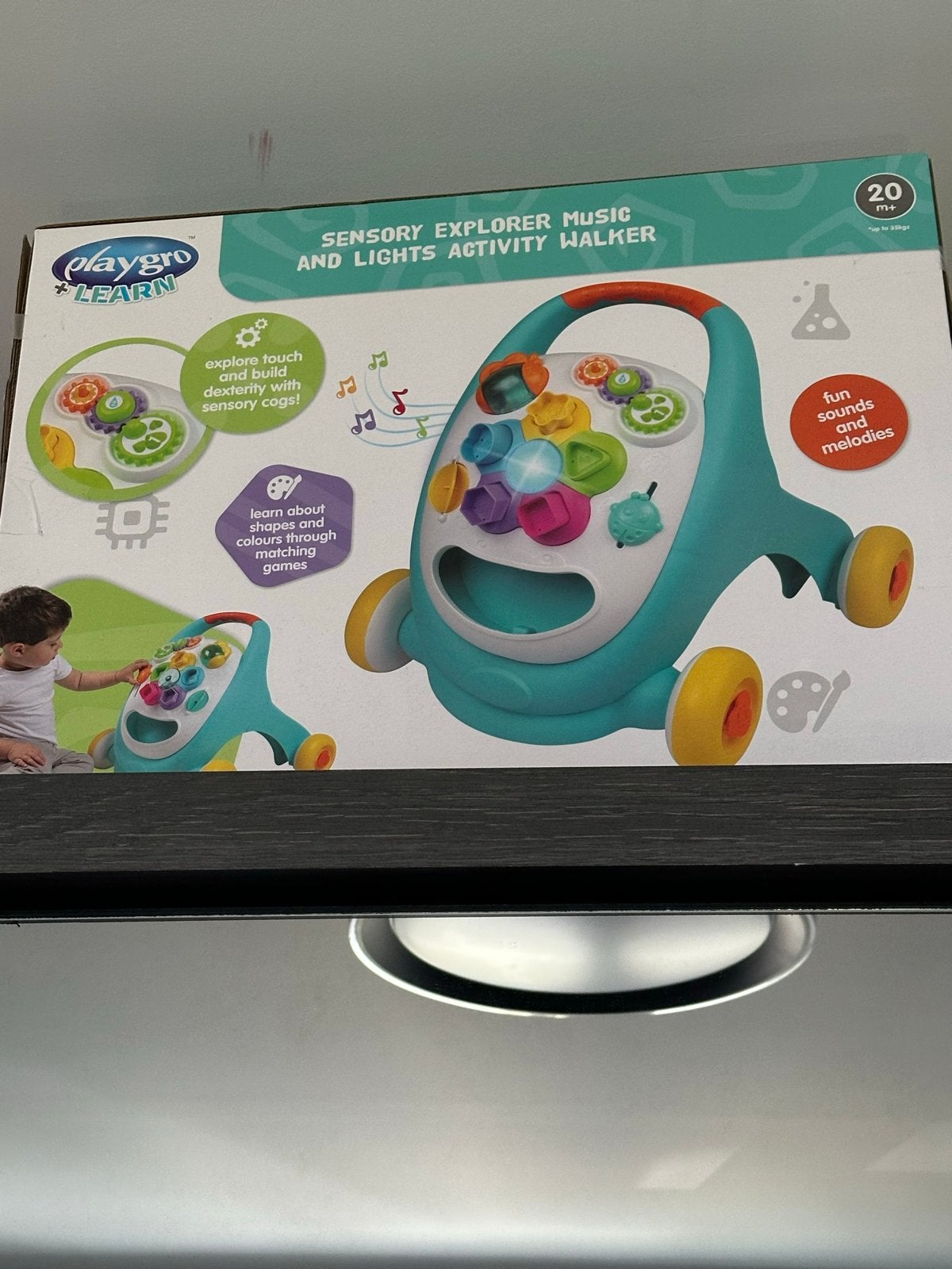 Playgro Sensory Explorer Muziek en Licht Activiteit Walker, Ophalen of Verzenden, Nieuw, Overige typen, Met licht