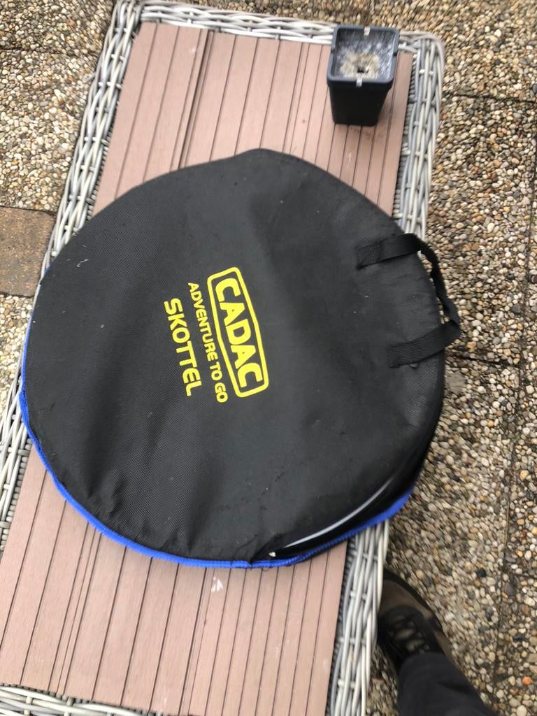 CADAC SCHOTTEL, Tuin en Terras, Gasbarbecues, Ophalen of Verzenden, Gebruikt
