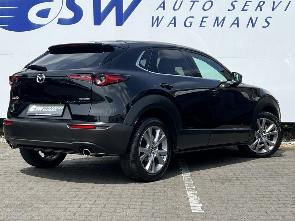 Mazda CX-30 2.0 e-SkyActiv-G M Hybrid Sportive | ACC | Bose, 1998 cc, Stof, 4 cilinders, Zwart