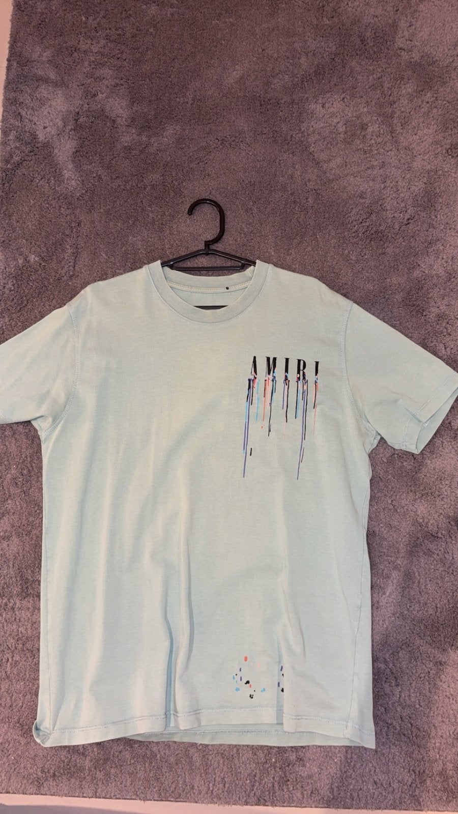 Amiri t shirt groen, Kleding | Heren, Ophalen of Verzenden, Zo goed als nieuw, Maat 48/50 (M), Groen