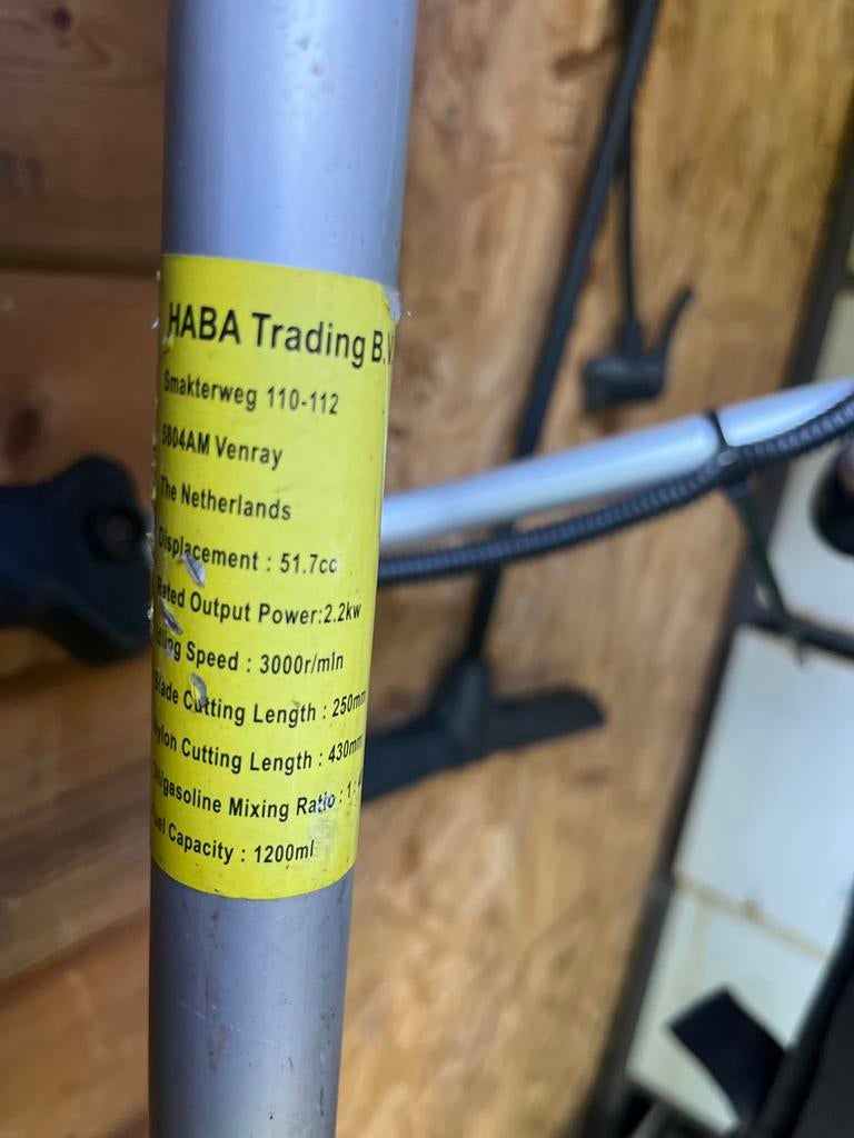 HABA Trading Benzine Bosmaaier - Krachtig en Efficiënt, Ophalen of Verzenden